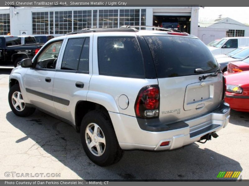 Silverstone Metallic / Light Gray 2005 Chevrolet TrailBlazer LS 4x4