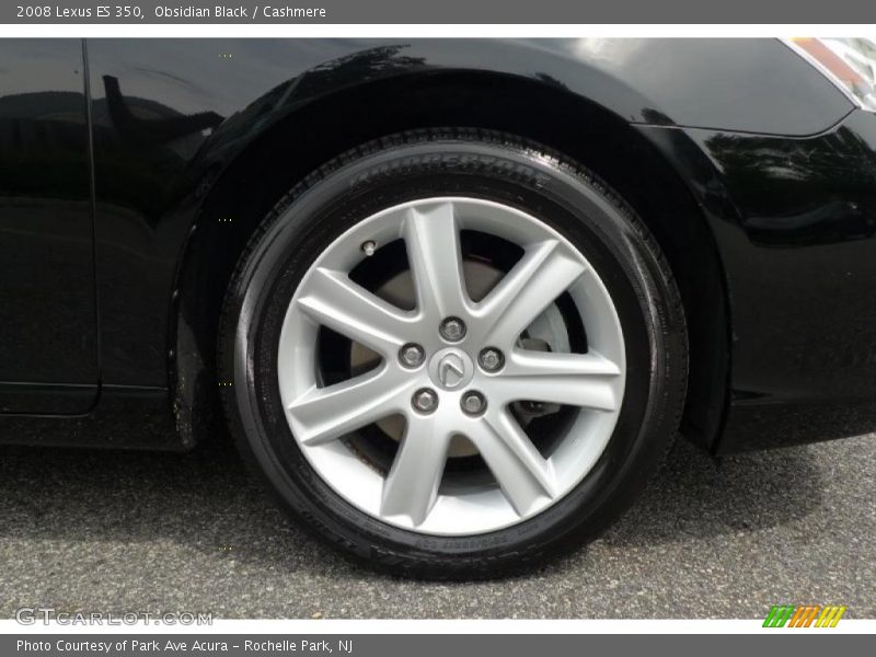 Obsidian Black / Cashmere 2008 Lexus ES 350