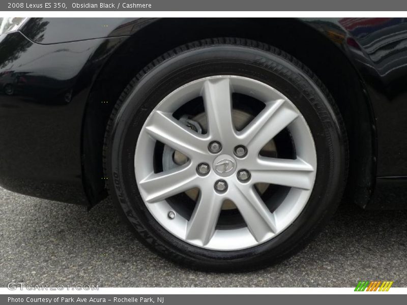 Obsidian Black / Cashmere 2008 Lexus ES 350