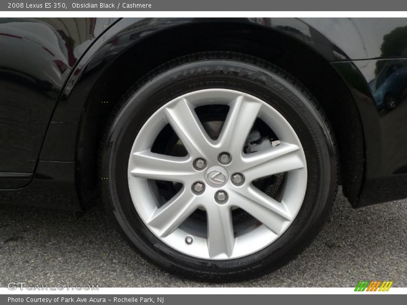 Obsidian Black / Cashmere 2008 Lexus ES 350