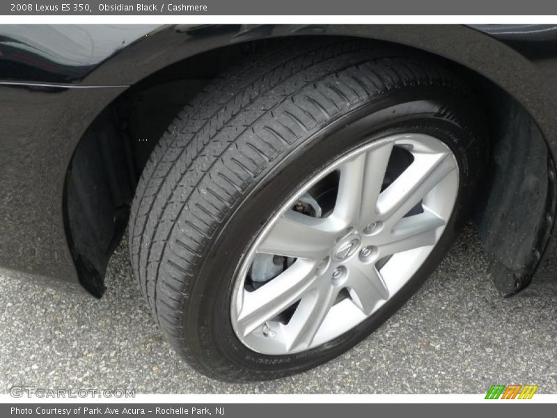 Obsidian Black / Cashmere 2008 Lexus ES 350