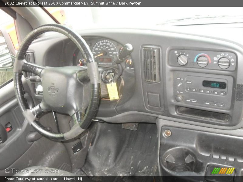 Summit White / Dark Pewter 2002 Chevrolet Express 3500 Commercial Van
