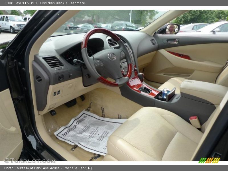 Obsidian Black / Cashmere 2008 Lexus ES 350