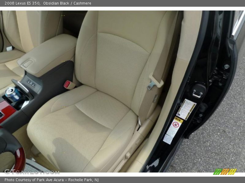 Obsidian Black / Cashmere 2008 Lexus ES 350