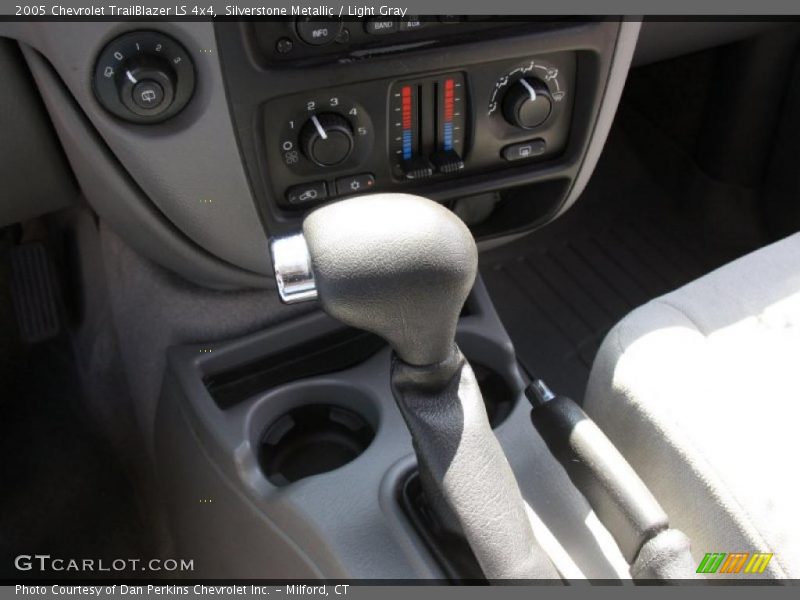 Silverstone Metallic / Light Gray 2005 Chevrolet TrailBlazer LS 4x4