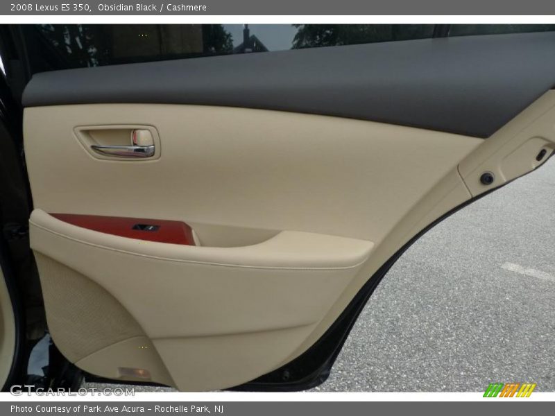 Obsidian Black / Cashmere 2008 Lexus ES 350