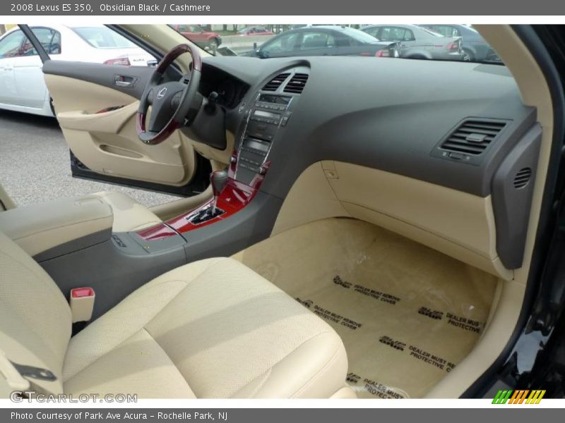 Obsidian Black / Cashmere 2008 Lexus ES 350