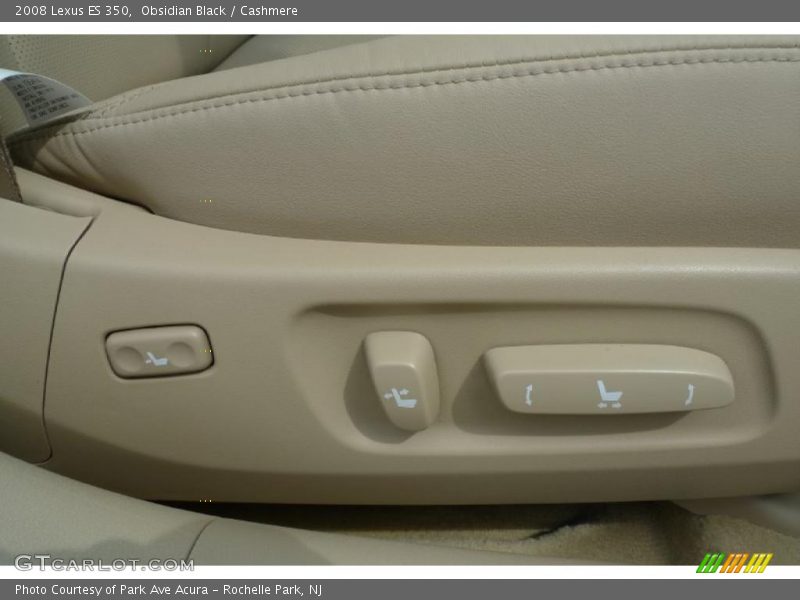 Obsidian Black / Cashmere 2008 Lexus ES 350