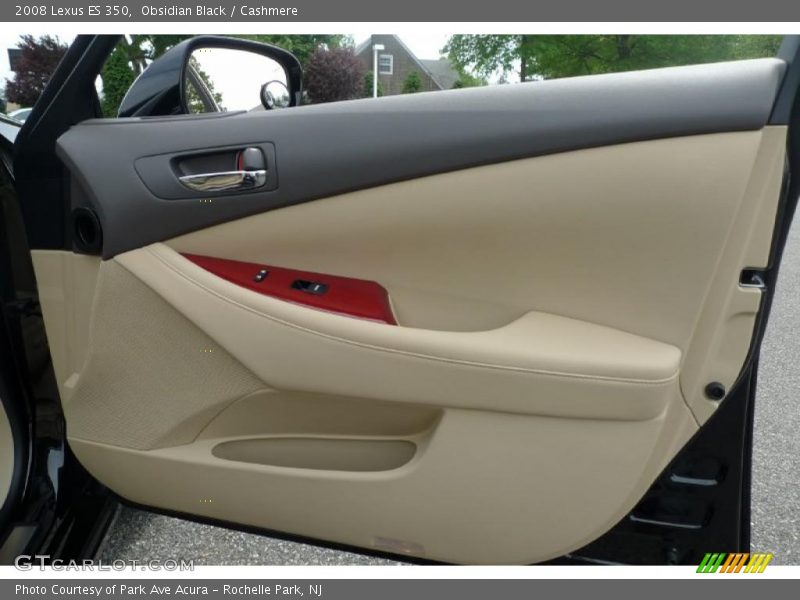 Obsidian Black / Cashmere 2008 Lexus ES 350