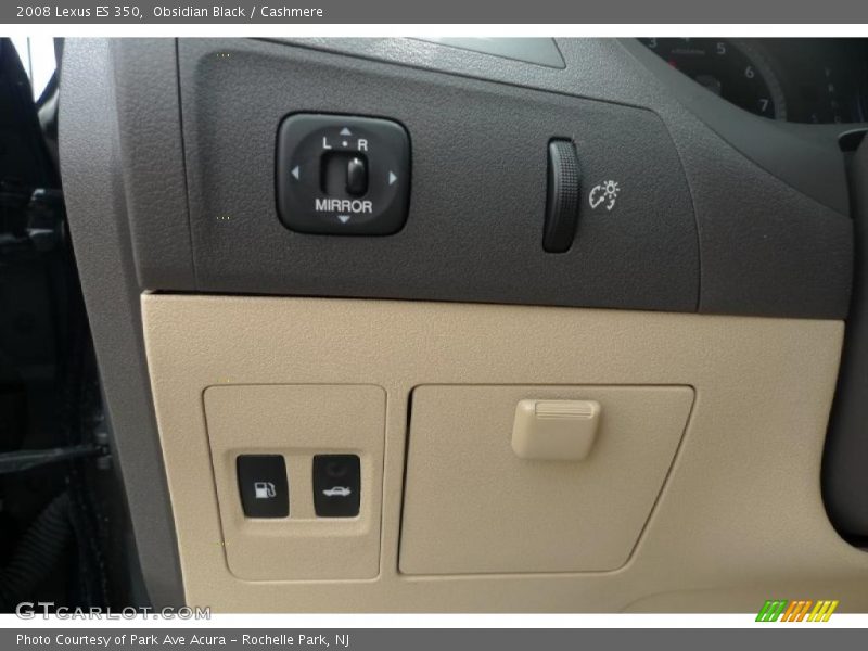 Obsidian Black / Cashmere 2008 Lexus ES 350