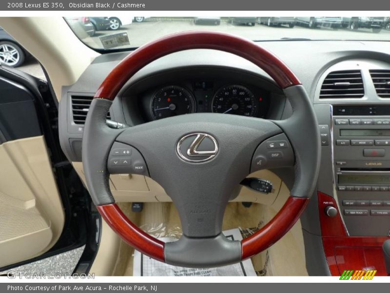 Obsidian Black / Cashmere 2008 Lexus ES 350