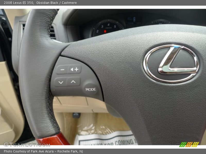 Obsidian Black / Cashmere 2008 Lexus ES 350