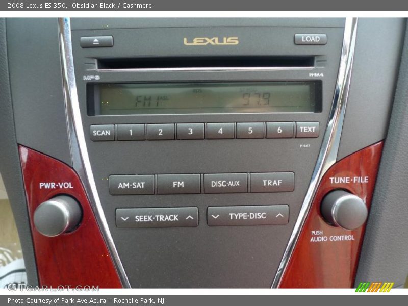 Obsidian Black / Cashmere 2008 Lexus ES 350