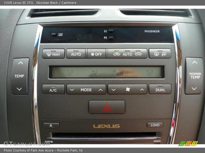 Obsidian Black / Cashmere 2008 Lexus ES 350