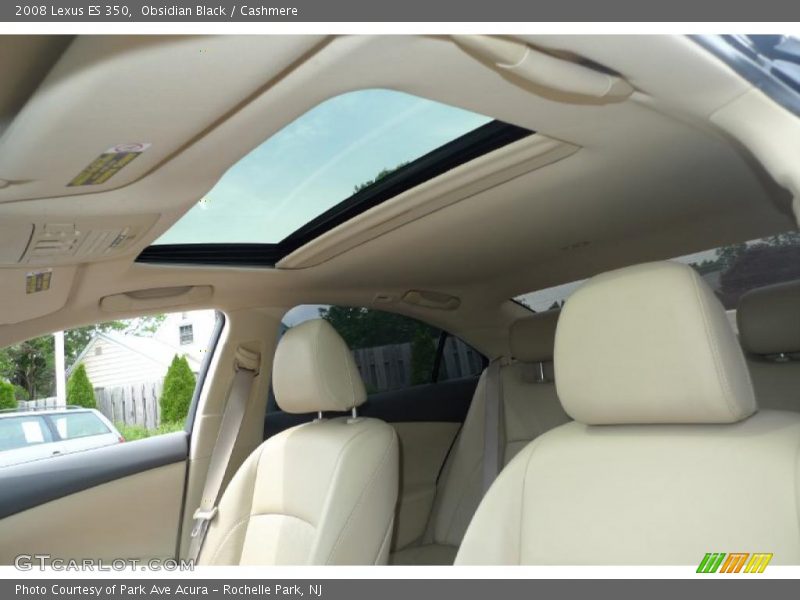 Obsidian Black / Cashmere 2008 Lexus ES 350
