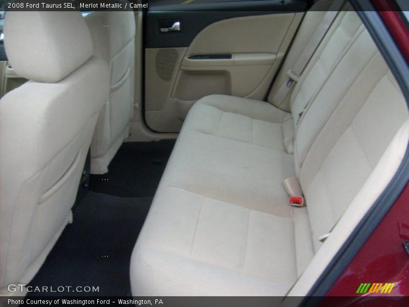 Merlot Metallic / Camel 2008 Ford Taurus SEL