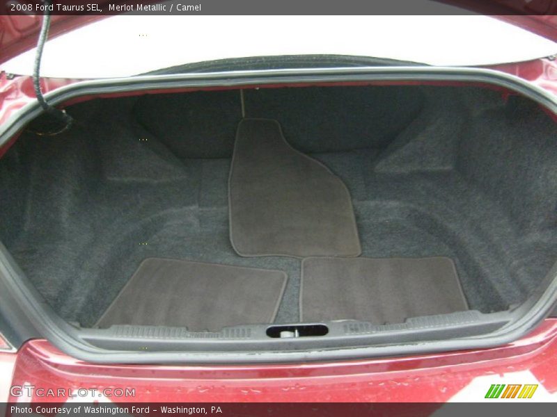 Merlot Metallic / Camel 2008 Ford Taurus SEL