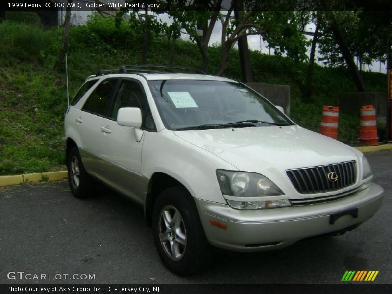 Golden White Pearl / Ivory 1999 Lexus RX 300 AWD