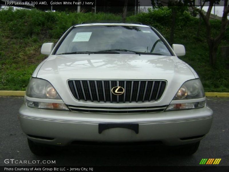 Golden White Pearl / Ivory 1999 Lexus RX 300 AWD