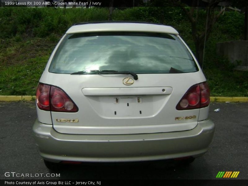 Golden White Pearl / Ivory 1999 Lexus RX 300 AWD