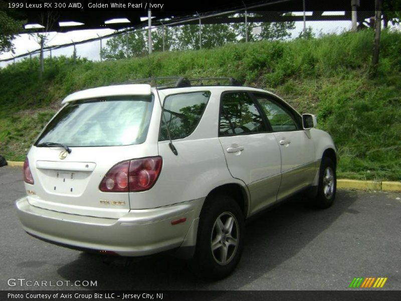 Golden White Pearl / Ivory 1999 Lexus RX 300 AWD