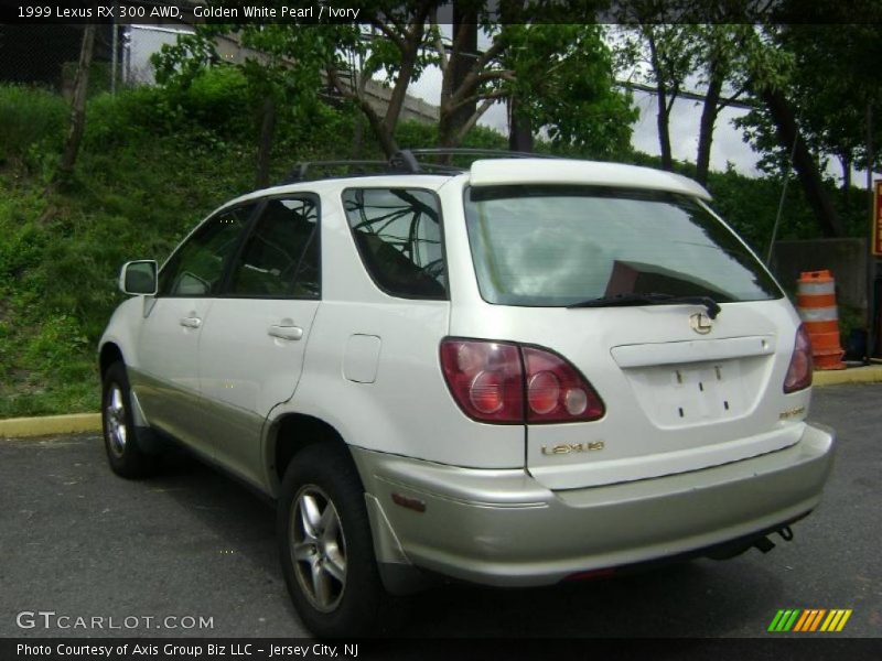 Golden White Pearl / Ivory 1999 Lexus RX 300 AWD