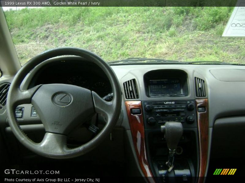 Golden White Pearl / Ivory 1999 Lexus RX 300 AWD