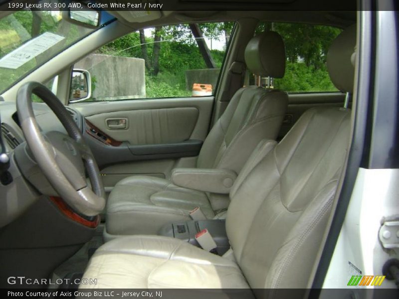 Golden White Pearl / Ivory 1999 Lexus RX 300 AWD