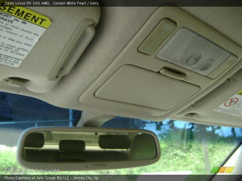Golden White Pearl / Ivory 1999 Lexus RX 300 AWD