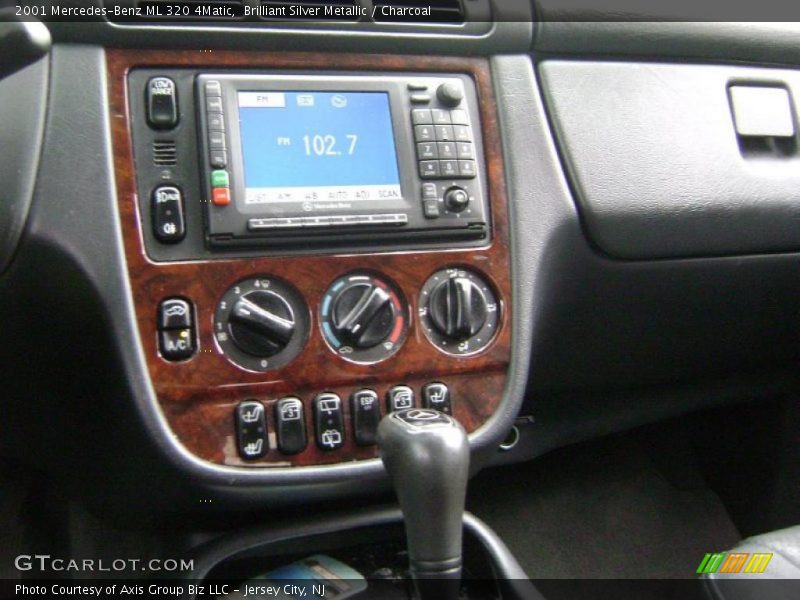 Brilliant Silver Metallic / Charcoal 2001 Mercedes-Benz ML 320 4Matic