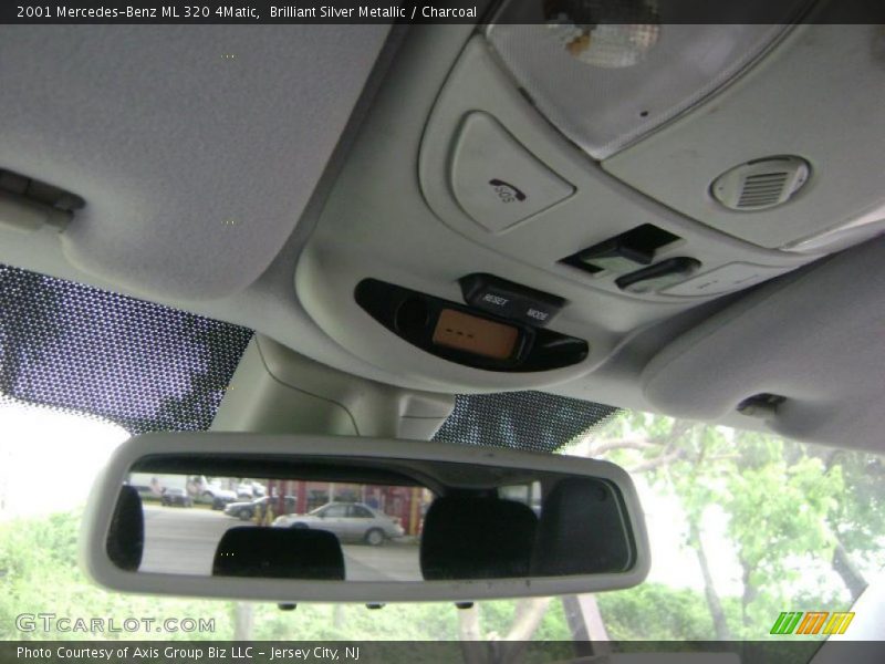 Brilliant Silver Metallic / Charcoal 2001 Mercedes-Benz ML 320 4Matic
