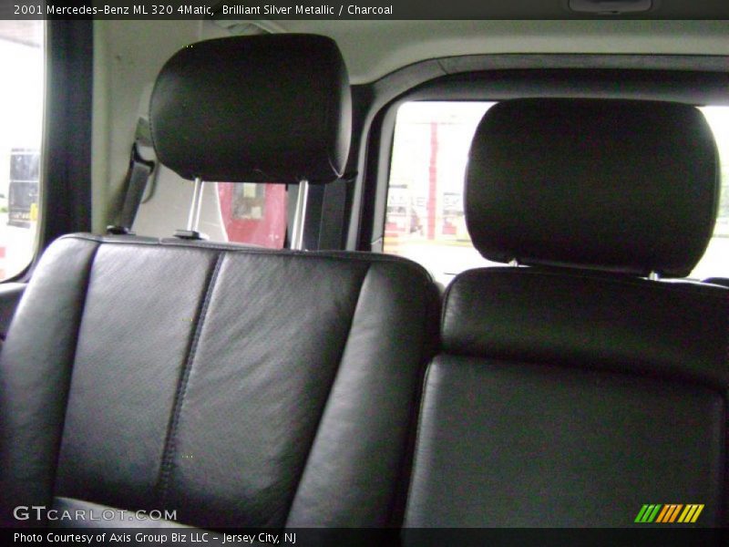 Brilliant Silver Metallic / Charcoal 2001 Mercedes-Benz ML 320 4Matic