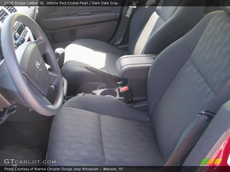 Inferno Red Crystal Pearl / Dark Slate Gray 2008 Dodge Caliber SE