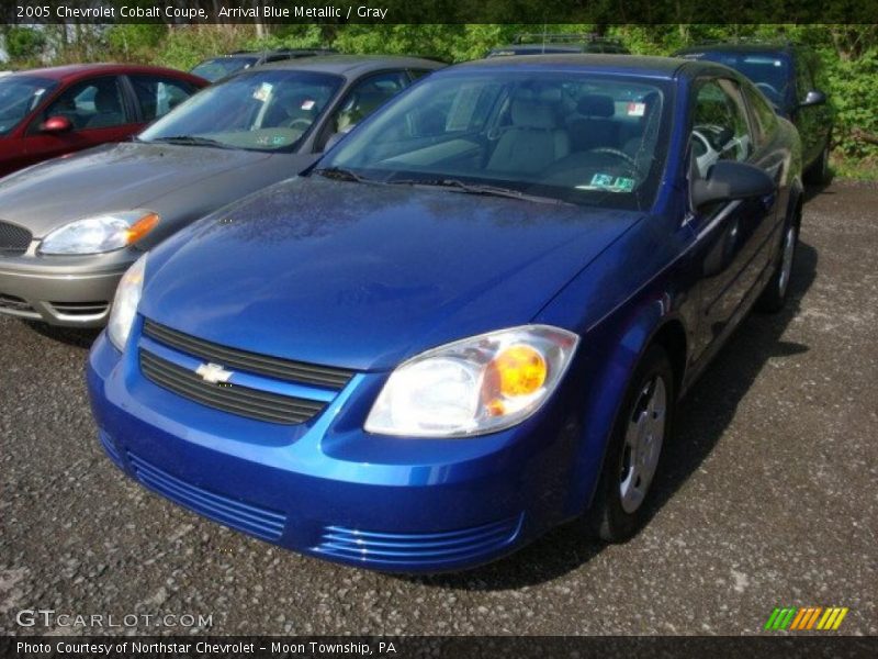 Arrival Blue Metallic / Gray 2005 Chevrolet Cobalt Coupe