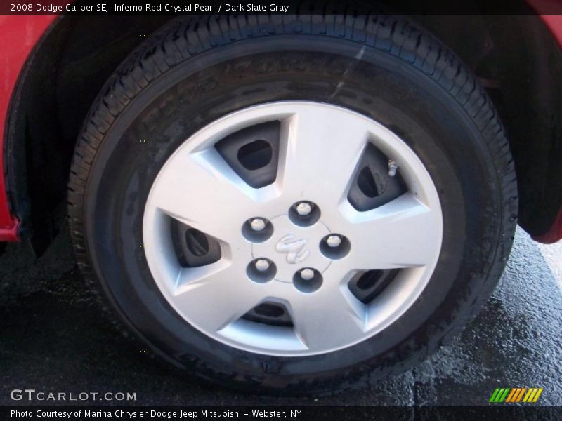 Inferno Red Crystal Pearl / Dark Slate Gray 2008 Dodge Caliber SE