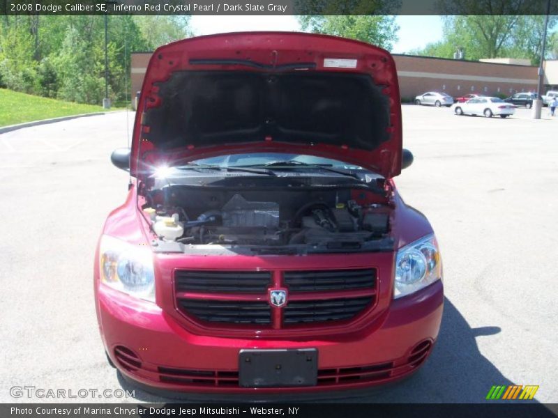 Inferno Red Crystal Pearl / Dark Slate Gray 2008 Dodge Caliber SE