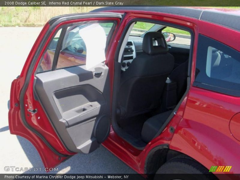 Inferno Red Crystal Pearl / Dark Slate Gray 2008 Dodge Caliber SE
