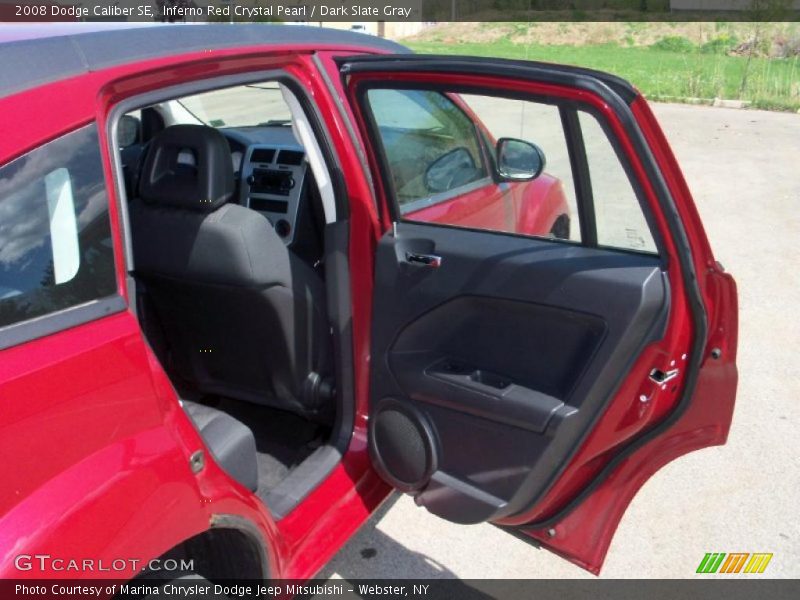 Inferno Red Crystal Pearl / Dark Slate Gray 2008 Dodge Caliber SE