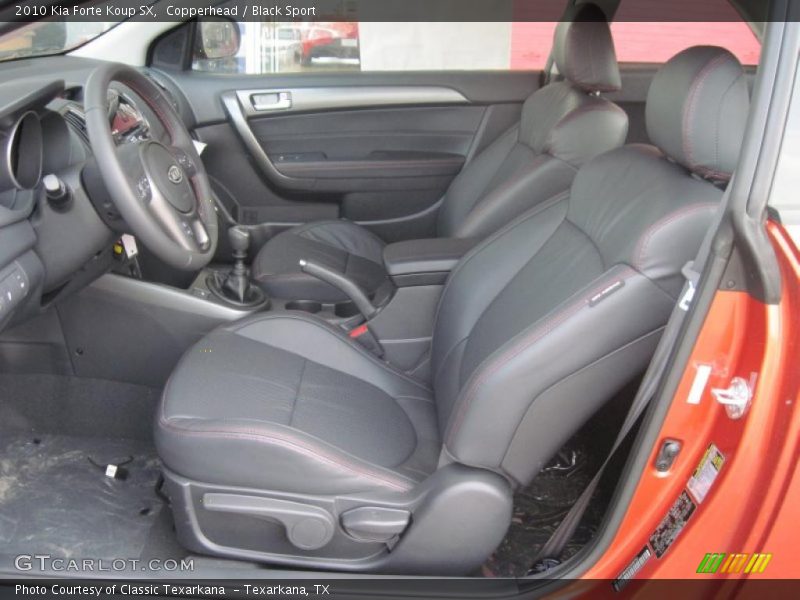 Copperhead / Black Sport 2010 Kia Forte Koup SX