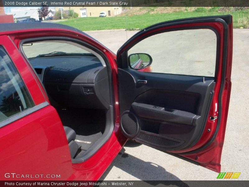 Inferno Red Crystal Pearl / Dark Slate Gray 2008 Dodge Caliber SE