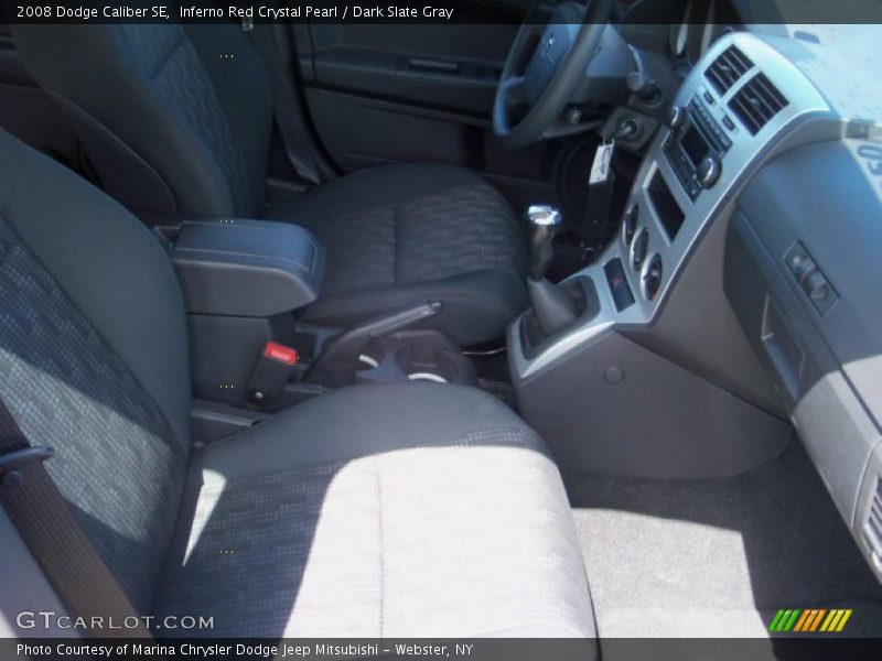 Inferno Red Crystal Pearl / Dark Slate Gray 2008 Dodge Caliber SE