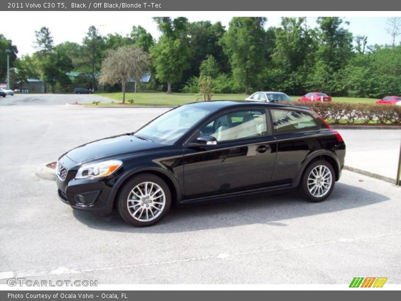 Black / Off Black/Blonde T-Tec 2011 Volvo C30 T5