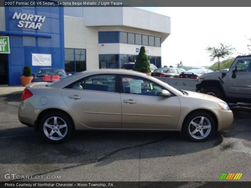 Sedona Beige Metallic / Light Taupe 2007 Pontiac G6 V6 Sedan