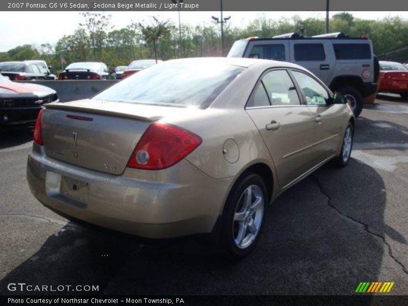 Sedona Beige Metallic / Light Taupe 2007 Pontiac G6 V6 Sedan