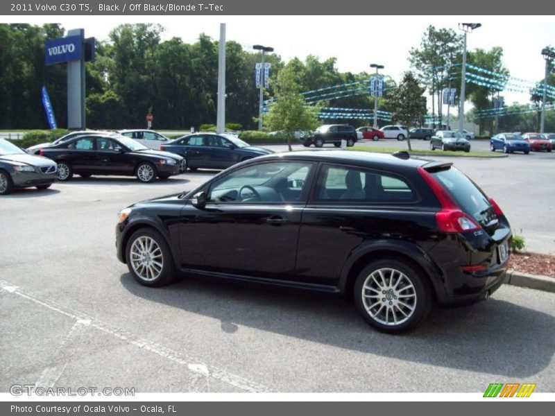 Black / Off Black/Blonde T-Tec 2011 Volvo C30 T5