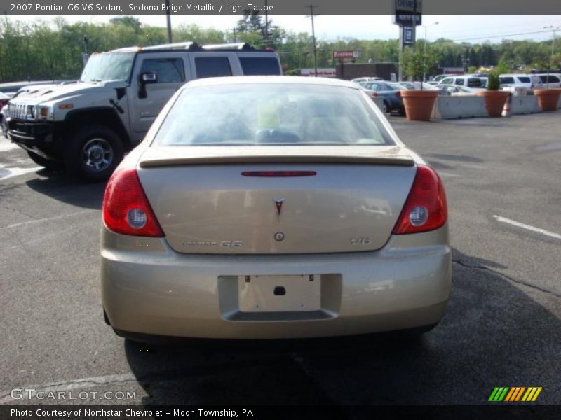 Sedona Beige Metallic / Light Taupe 2007 Pontiac G6 V6 Sedan