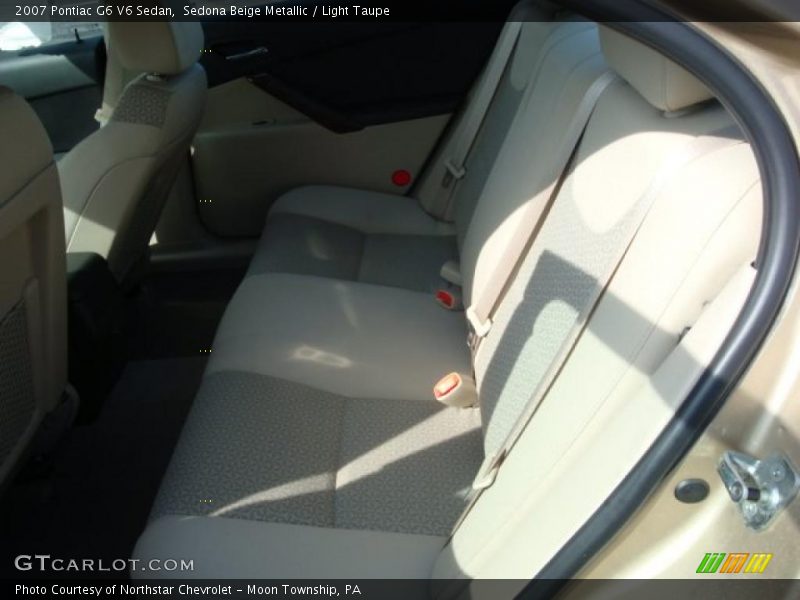 Sedona Beige Metallic / Light Taupe 2007 Pontiac G6 V6 Sedan