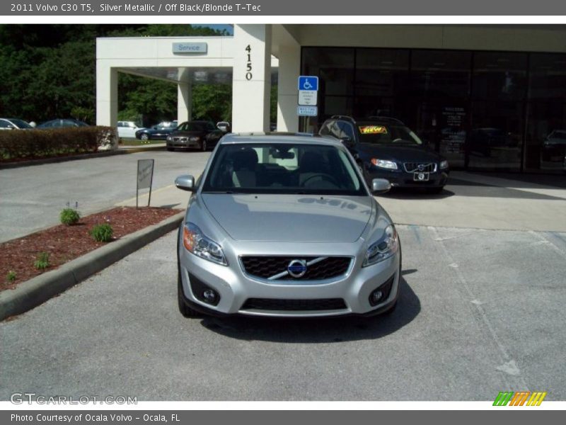 Silver Metallic / Off Black/Blonde T-Tec 2011 Volvo C30 T5