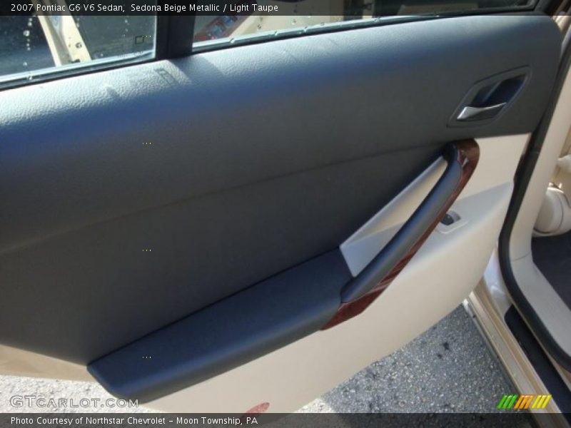 Sedona Beige Metallic / Light Taupe 2007 Pontiac G6 V6 Sedan