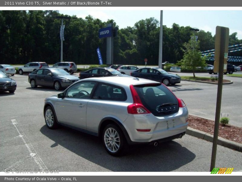 Silver Metallic / Off Black/Blonde T-Tec 2011 Volvo C30 T5